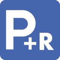 Pictogramme illustrant les parcs relais TCL pour se garer à Lyon