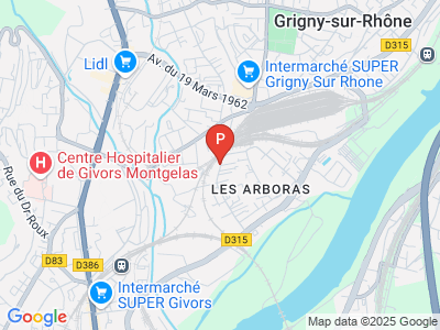 parking Angle Ferry-Langevin Grigny