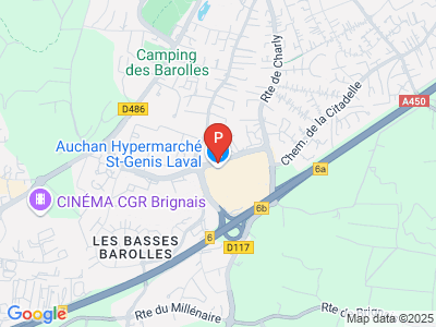 parking CC St Genis 2 Saint-Genis-Laval