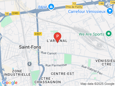 parking Centre Commercial Arsenal Saint-Fons