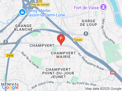 parking Champvert Lyon 9e Arrondissement