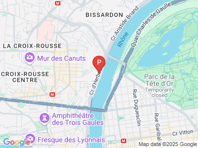 parking Cours d'Herbouville Lyon 4e Arrondissement