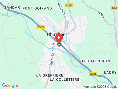 parking Gare de Chatillon d'Azergues
