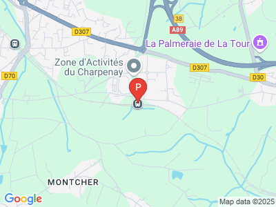 parking Gare de Lentilly Charpenay