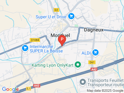 parking Gare de Montluel