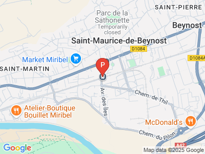 parking Gare de Saint Maurice de Beynost