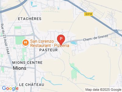 parking Groupe scolaire Pasteur Mions