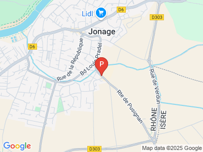 parking Gymnase Jonage