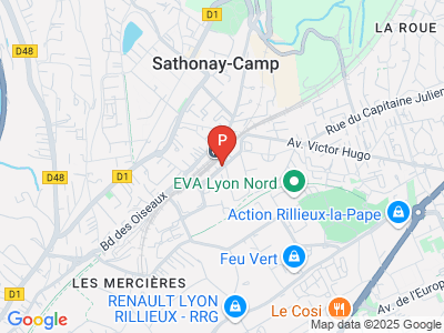 parking Industrie Rillieux-la-Pape