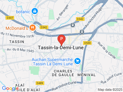 parking Leclerc Tassin-la-Demi-Lune