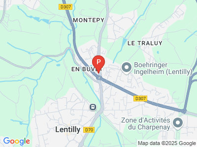 parking Lentilly - ZA Montepy