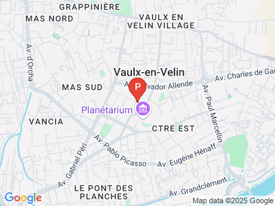 parking Palais des Sports Vaulx-en-Velin