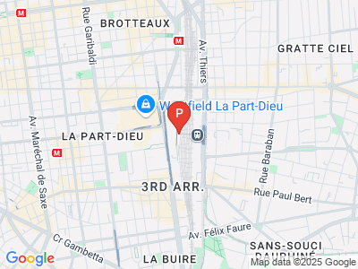 parking Parking Gare Part-Dieu parc minute Vivier Merle Lyon 3e Arrondissement