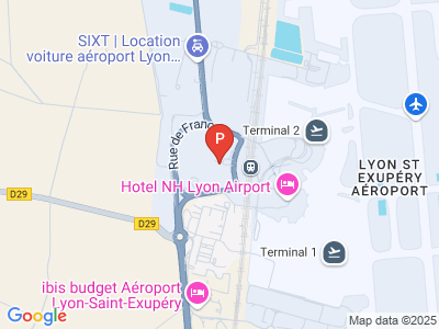 parking Parking P4 - Aéroport Lyon - St-Exupéry