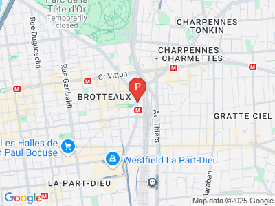 parking Place Jules Ferry nord Lyon 6e Arrondissement