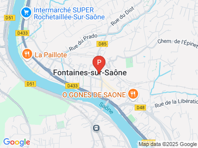 parking Place des Rendez-Vous Fontaines-sur-Saône