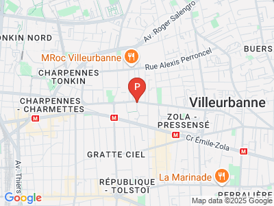 parking Salle des Gratte-Ciel Villeurbanne