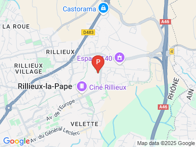 parking Semailles Rillieux-la-Pape