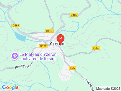 parking Yzeron - Mairie